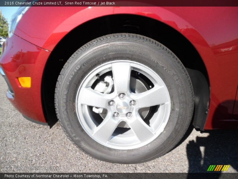 Siren Red Tintcoat / Jet Black 2016 Chevrolet Cruze Limited LT