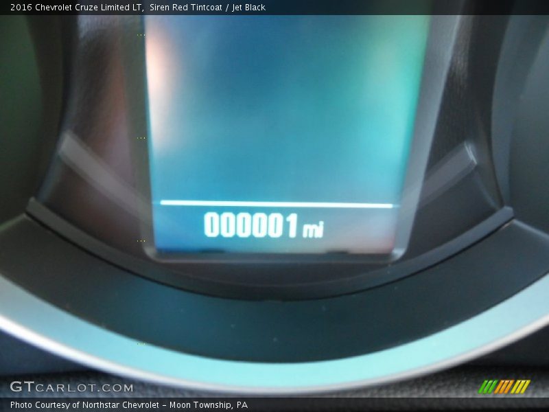Siren Red Tintcoat / Jet Black 2016 Chevrolet Cruze Limited LT