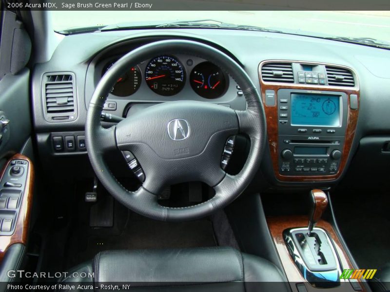Sage Brush Green Pearl / Ebony 2006 Acura MDX