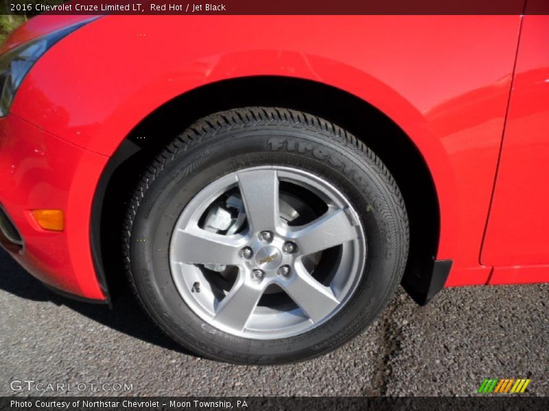 Red Hot / Jet Black 2016 Chevrolet Cruze Limited LT