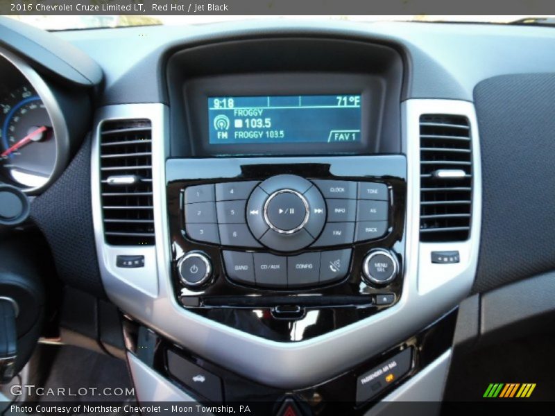Red Hot / Jet Black 2016 Chevrolet Cruze Limited LT