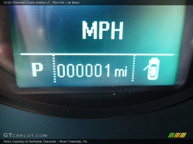 Red Hot / Jet Black 2016 Chevrolet Cruze Limited LT
