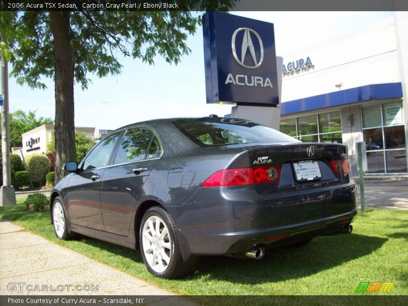 Carbon Gray Pearl / Ebony Black 2006 Acura TSX Sedan