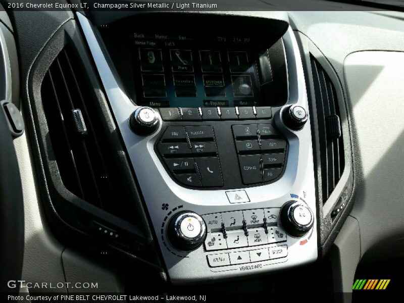 Champagne Silver Metallic / Light Titanium 2016 Chevrolet Equinox LT