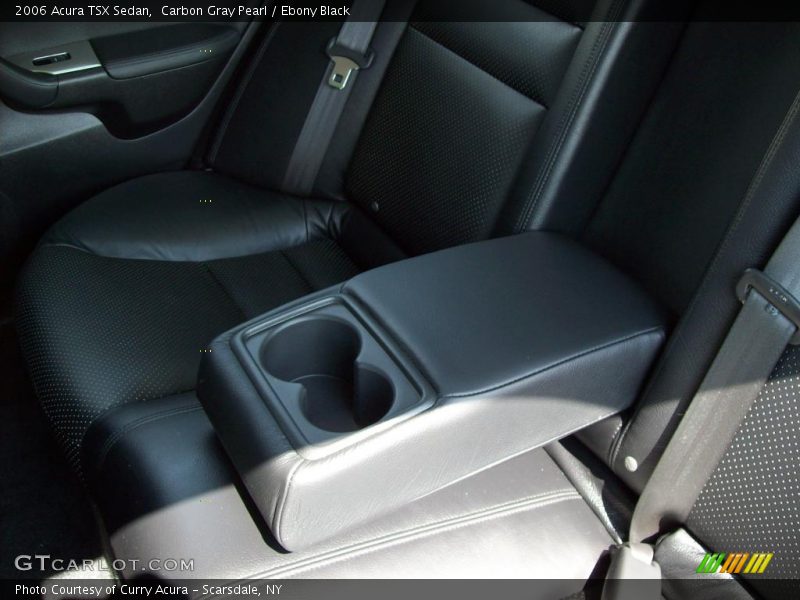 Carbon Gray Pearl / Ebony Black 2006 Acura TSX Sedan