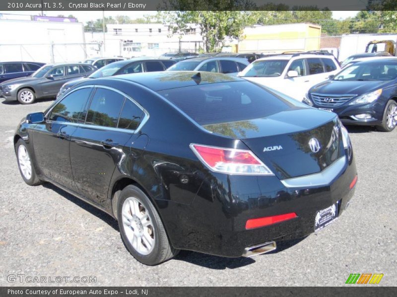 Crystal Black Pearl / Ebony 2010 Acura TL 3.5