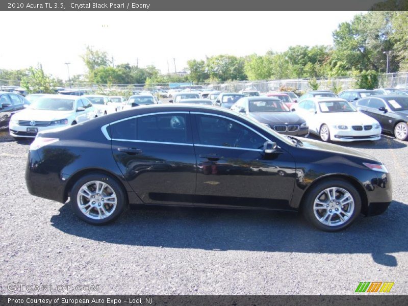 Crystal Black Pearl / Ebony 2010 Acura TL 3.5