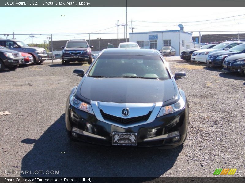 Crystal Black Pearl / Ebony 2010 Acura TL 3.5