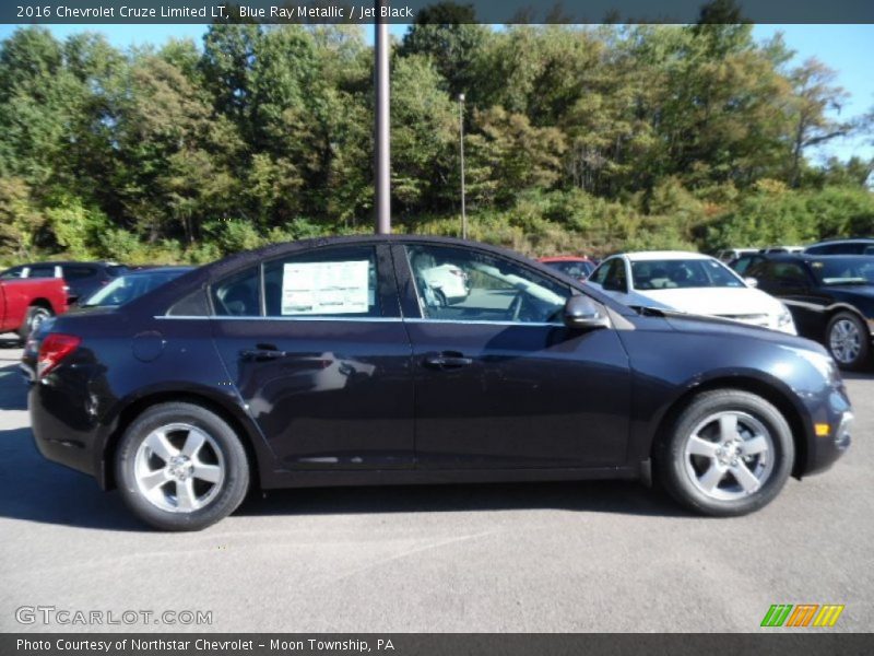Blue Ray Metallic / Jet Black 2016 Chevrolet Cruze Limited LT