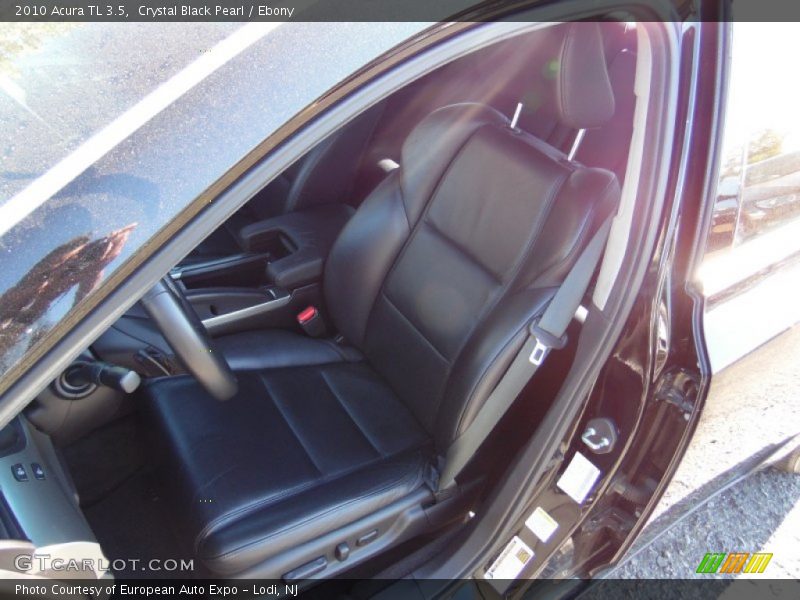 Crystal Black Pearl / Ebony 2010 Acura TL 3.5