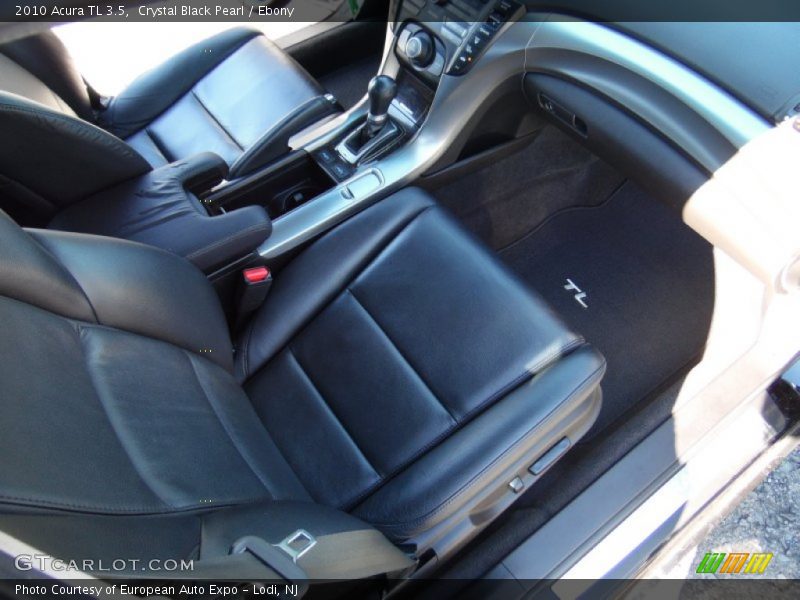 Crystal Black Pearl / Ebony 2010 Acura TL 3.5