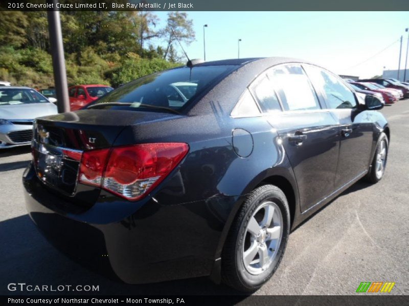 Blue Ray Metallic / Jet Black 2016 Chevrolet Cruze Limited LT