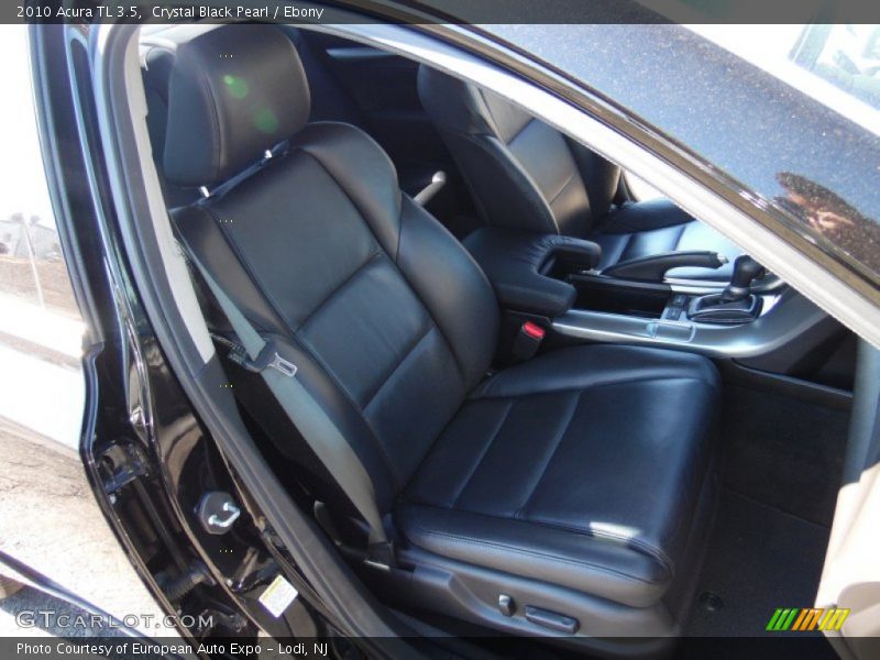 Crystal Black Pearl / Ebony 2010 Acura TL 3.5