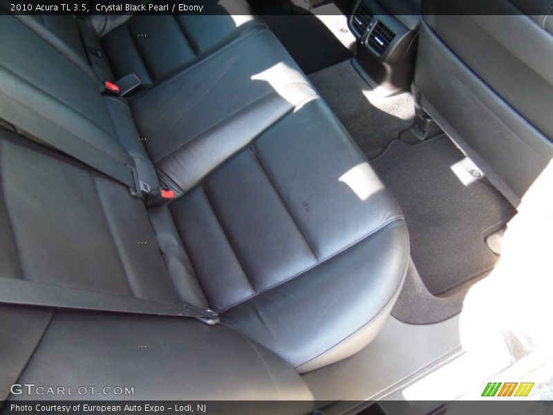 Crystal Black Pearl / Ebony 2010 Acura TL 3.5