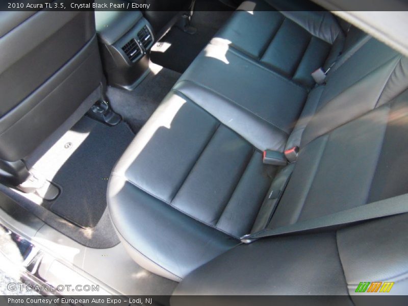 Crystal Black Pearl / Ebony 2010 Acura TL 3.5