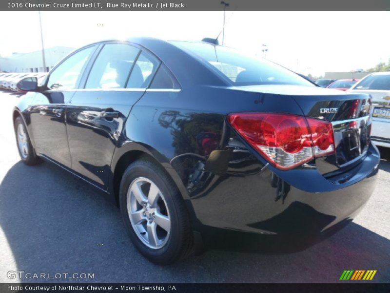 Blue Ray Metallic / Jet Black 2016 Chevrolet Cruze Limited LT