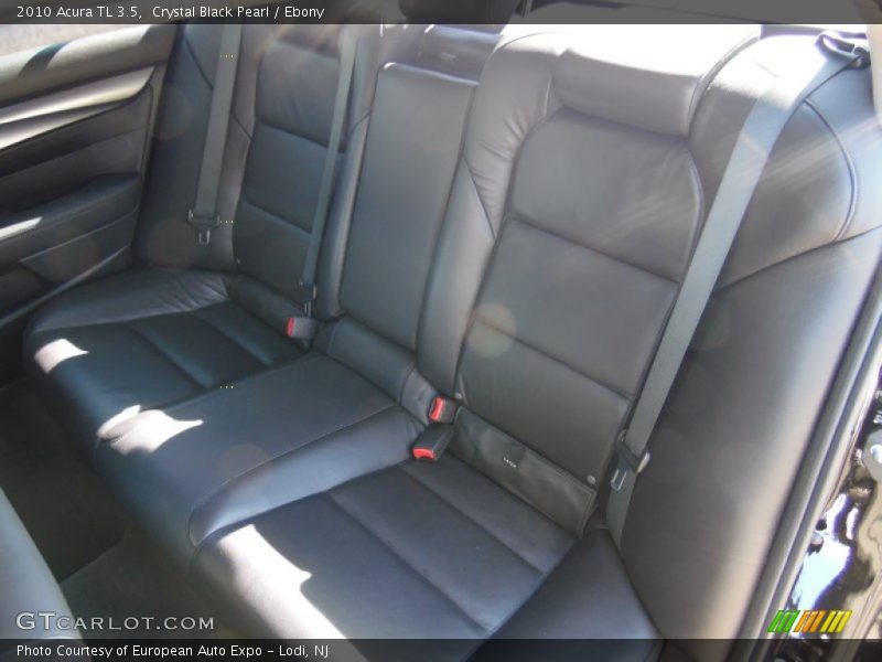 Crystal Black Pearl / Ebony 2010 Acura TL 3.5