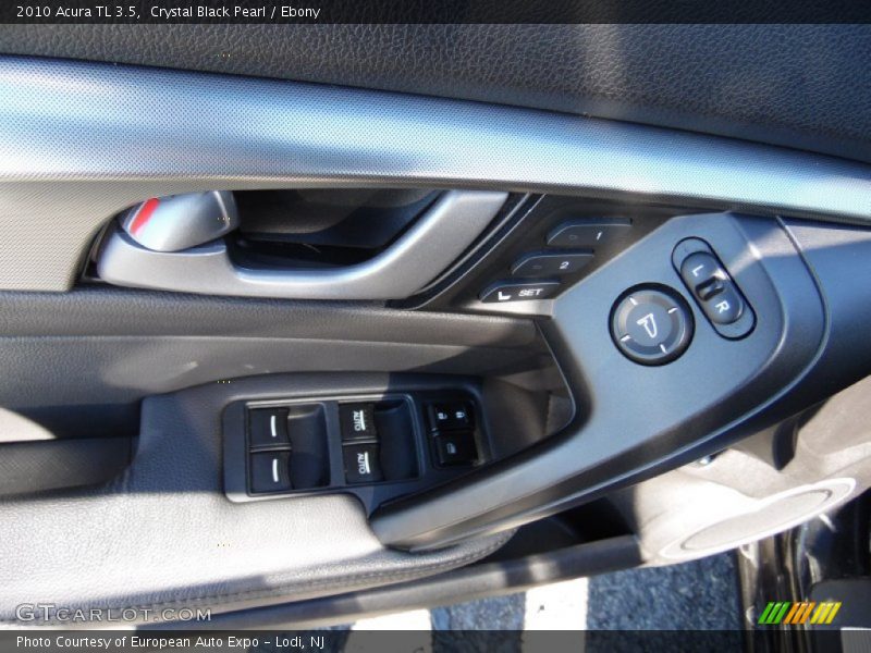 Crystal Black Pearl / Ebony 2010 Acura TL 3.5