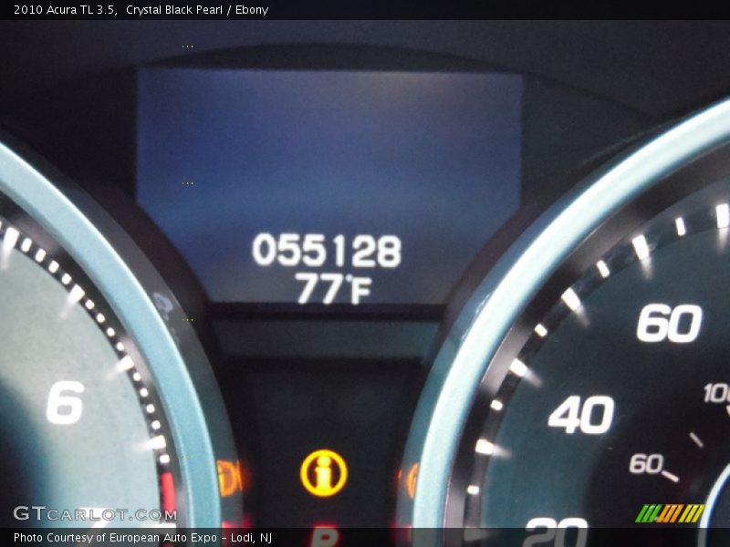 Crystal Black Pearl / Ebony 2010 Acura TL 3.5