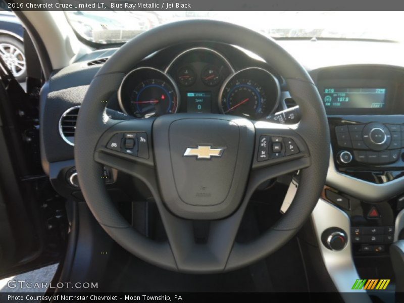 Blue Ray Metallic / Jet Black 2016 Chevrolet Cruze Limited LT