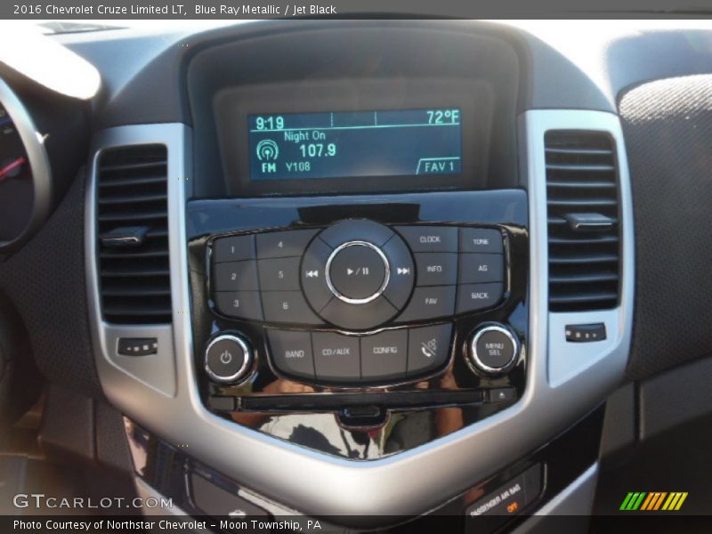 Blue Ray Metallic / Jet Black 2016 Chevrolet Cruze Limited LT
