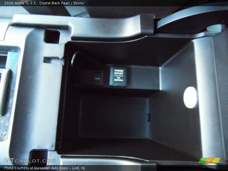 Crystal Black Pearl / Ebony 2010 Acura TL 3.5
