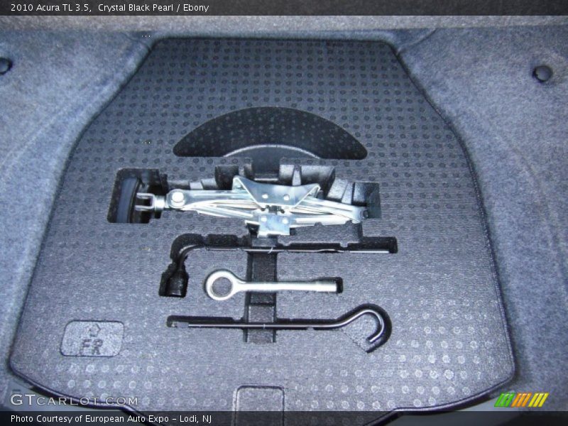 Crystal Black Pearl / Ebony 2010 Acura TL 3.5