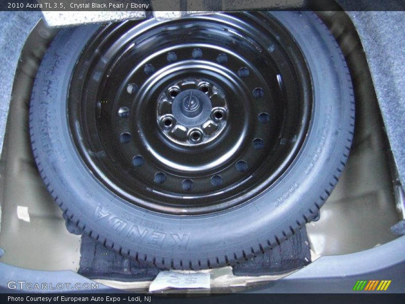 Crystal Black Pearl / Ebony 2010 Acura TL 3.5