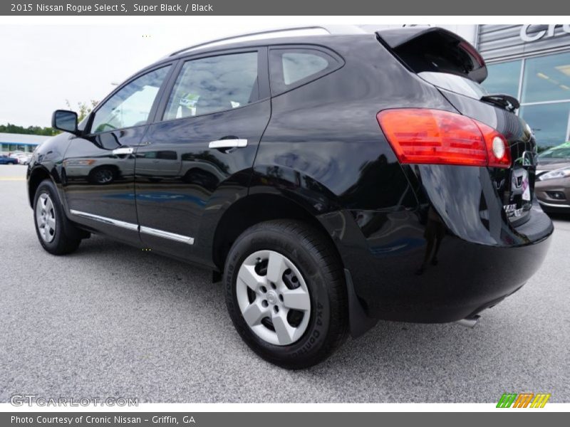 Super Black / Black 2015 Nissan Rogue Select S