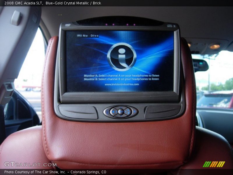 Blue-Gold Crystal Metallic / Brick 2008 GMC Acadia SLT