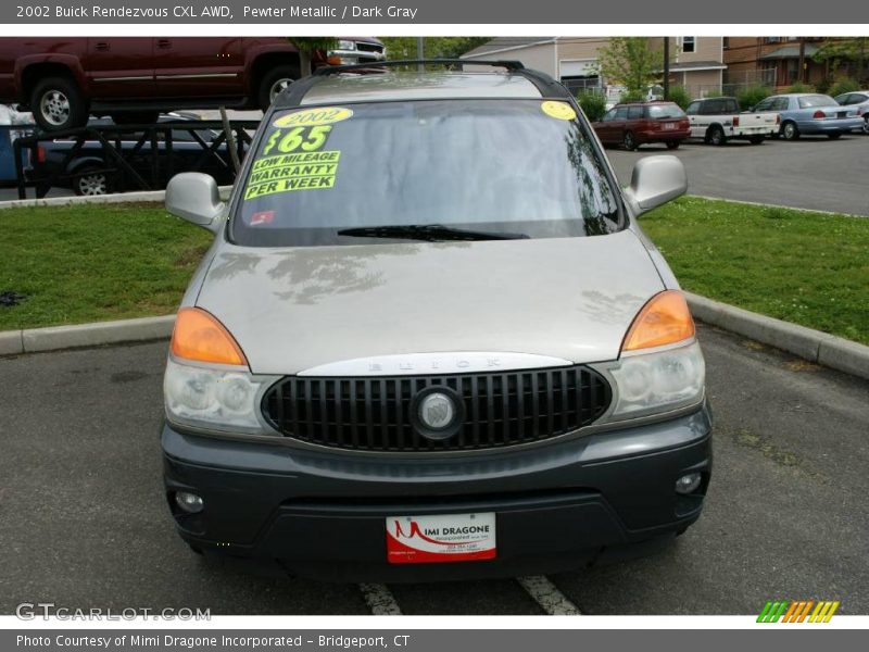 Pewter Metallic / Dark Gray 2002 Buick Rendezvous CXL AWD