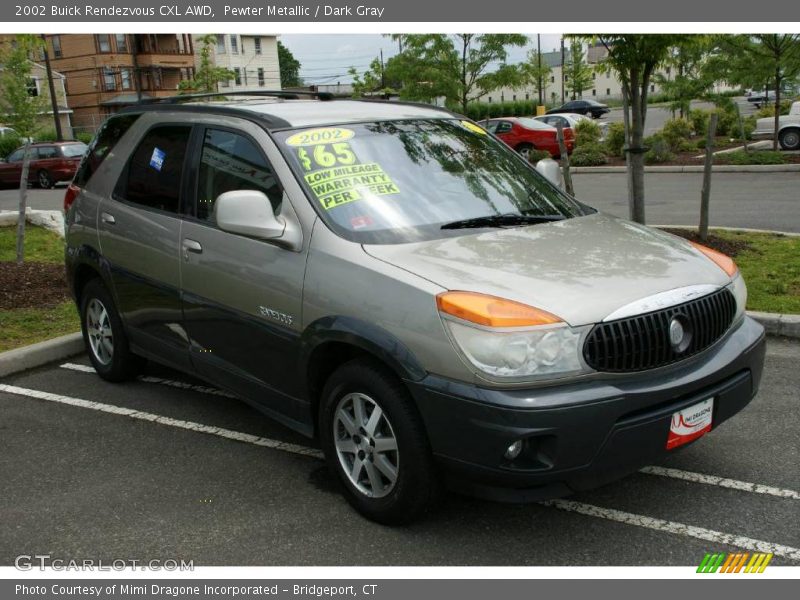 Pewter Metallic / Dark Gray 2002 Buick Rendezvous CXL AWD