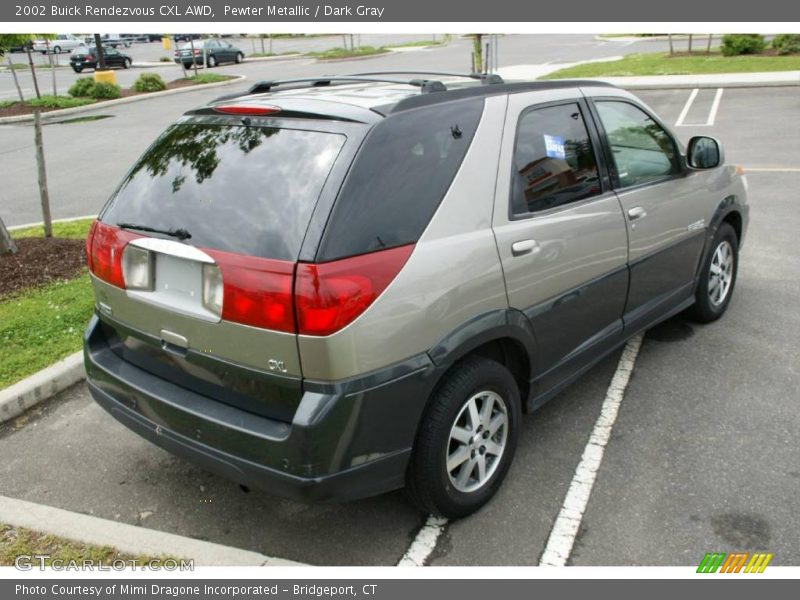 Pewter Metallic / Dark Gray 2002 Buick Rendezvous CXL AWD