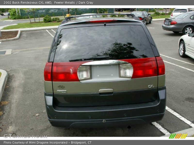 Pewter Metallic / Dark Gray 2002 Buick Rendezvous CXL AWD