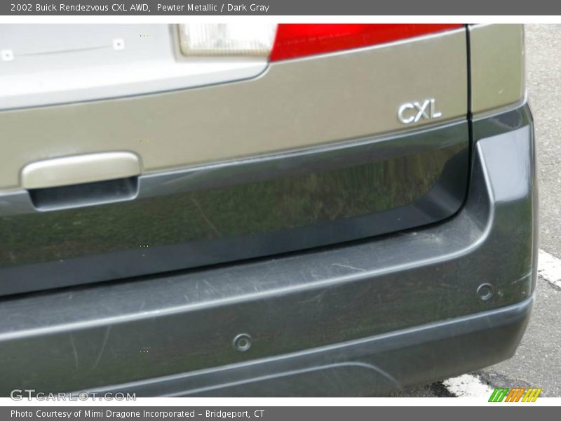 Pewter Metallic / Dark Gray 2002 Buick Rendezvous CXL AWD