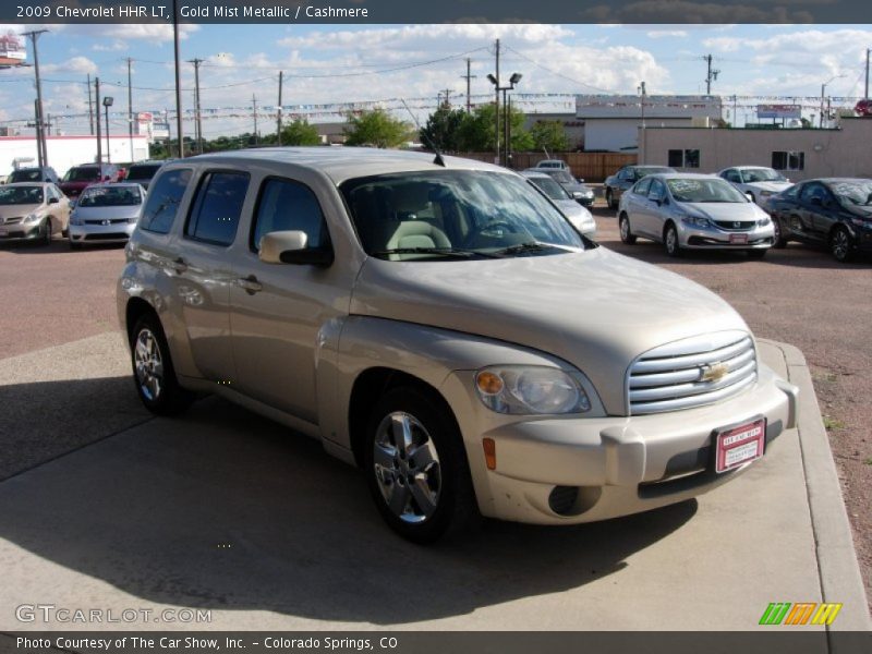 Gold Mist Metallic / Cashmere 2009 Chevrolet HHR LT