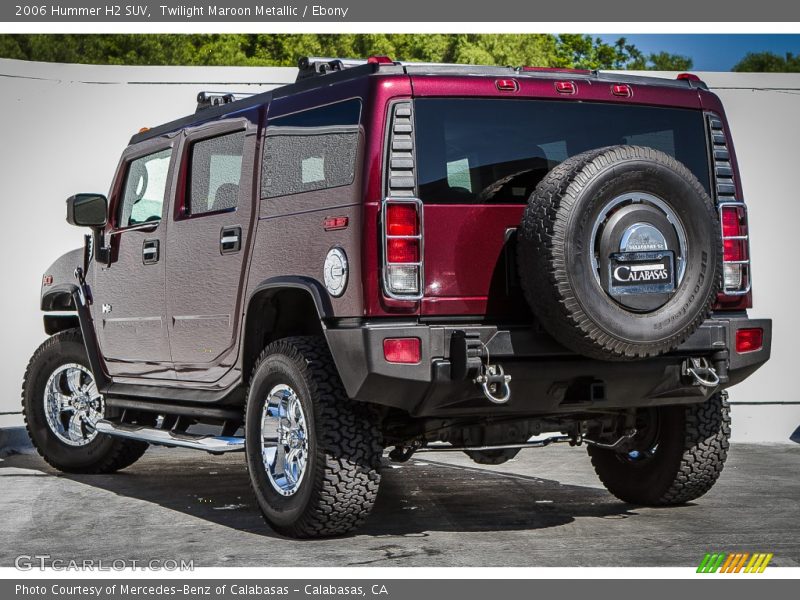 Twilight Maroon Metallic / Ebony 2006 Hummer H2 SUV