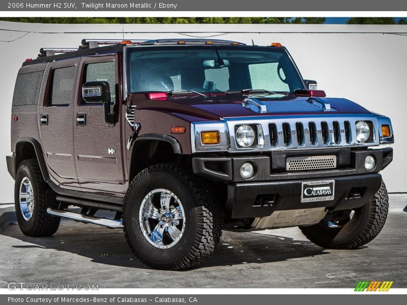 Twilight Maroon Metallic / Ebony 2006 Hummer H2 SUV