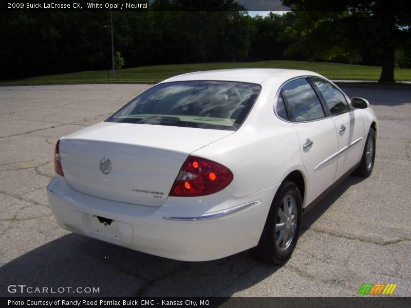 White Opal / Neutral 2009 Buick LaCrosse CX