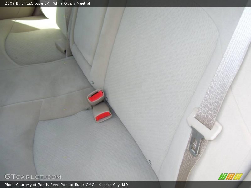 White Opal / Neutral 2009 Buick LaCrosse CX
