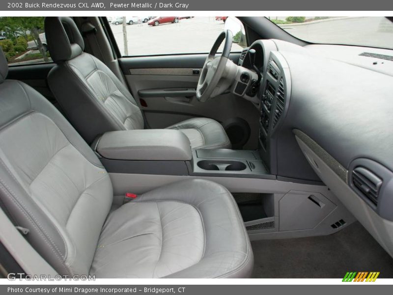 Pewter Metallic / Dark Gray 2002 Buick Rendezvous CXL AWD