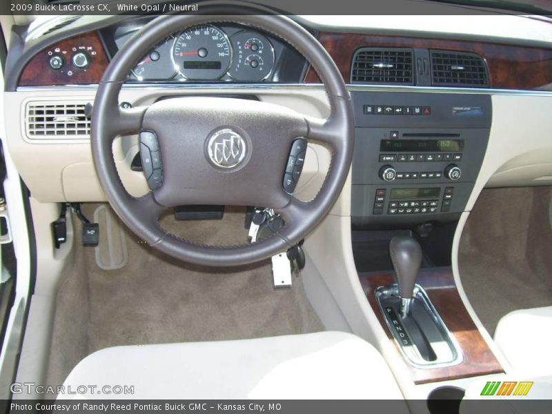 White Opal / Neutral 2009 Buick LaCrosse CX