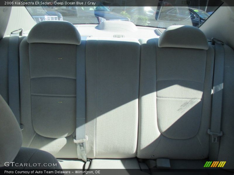 Deep Ocean Blue / Gray 2006 Kia Spectra EX Sedan