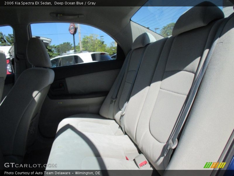 Deep Ocean Blue / Gray 2006 Kia Spectra EX Sedan