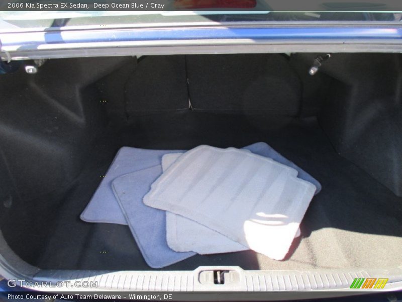 Deep Ocean Blue / Gray 2006 Kia Spectra EX Sedan