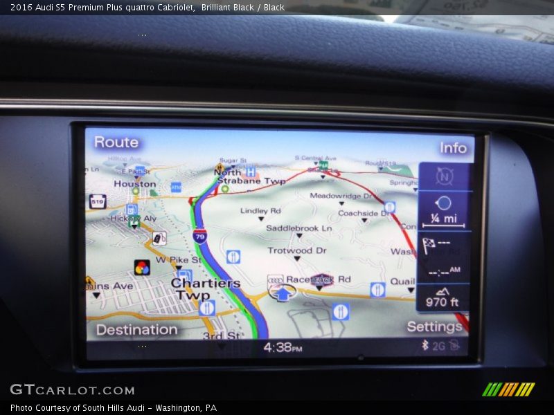 Navigation of 2016 S5 Premium Plus quattro Cabriolet