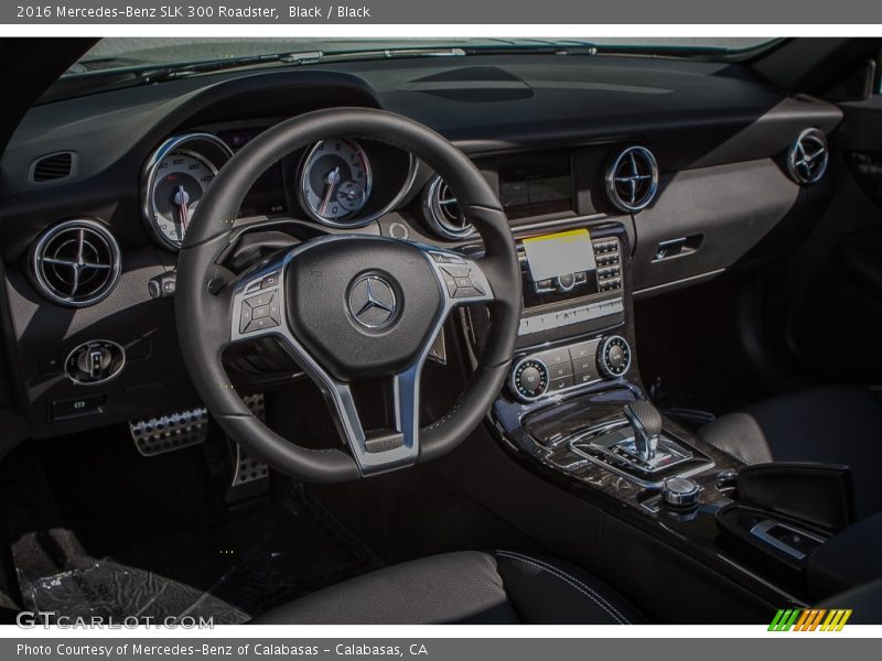 Dashboard of 2016 SLK 300 Roadster