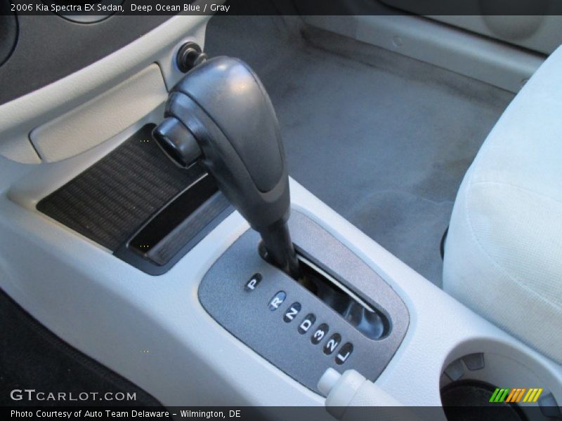 Deep Ocean Blue / Gray 2006 Kia Spectra EX Sedan