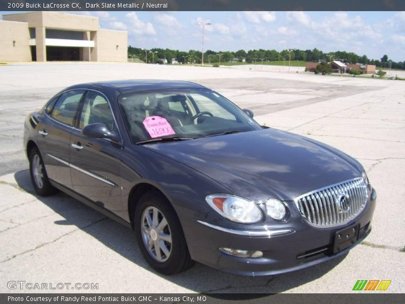 Dark Slate Metallic / Neutral 2009 Buick LaCrosse CX