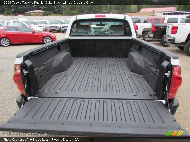 Super White / Graphite Gray 2008 Toyota Tacoma Regular Cab